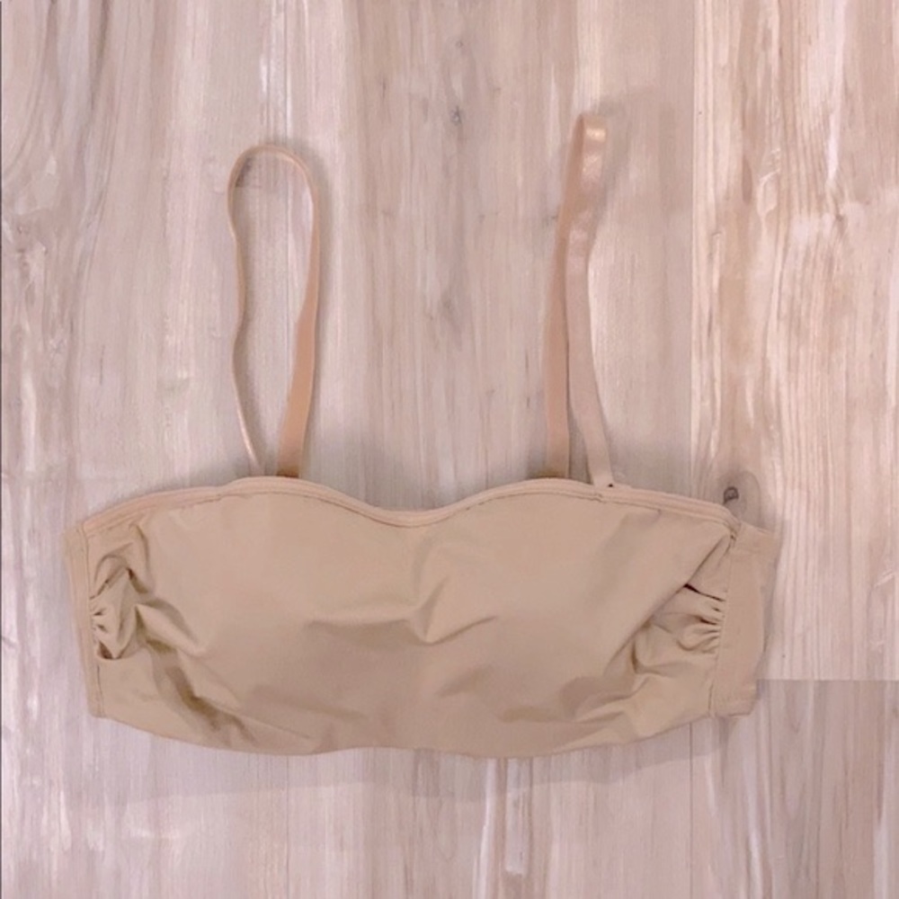 ❤️ Wacoal nude strapless bra with overlay